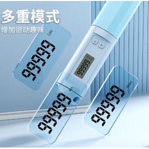 钢丝跳绳无绳计数成人款专业跳神学生智能可调节运动跳繩 体育用品